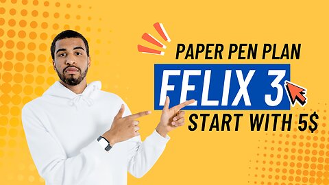 Paper pen plan plan share | Felix 3 Hindi plan share