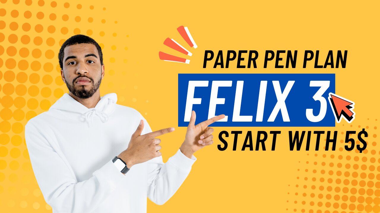 Paper pen plan plan share | Felix 3 Hindi plan share
