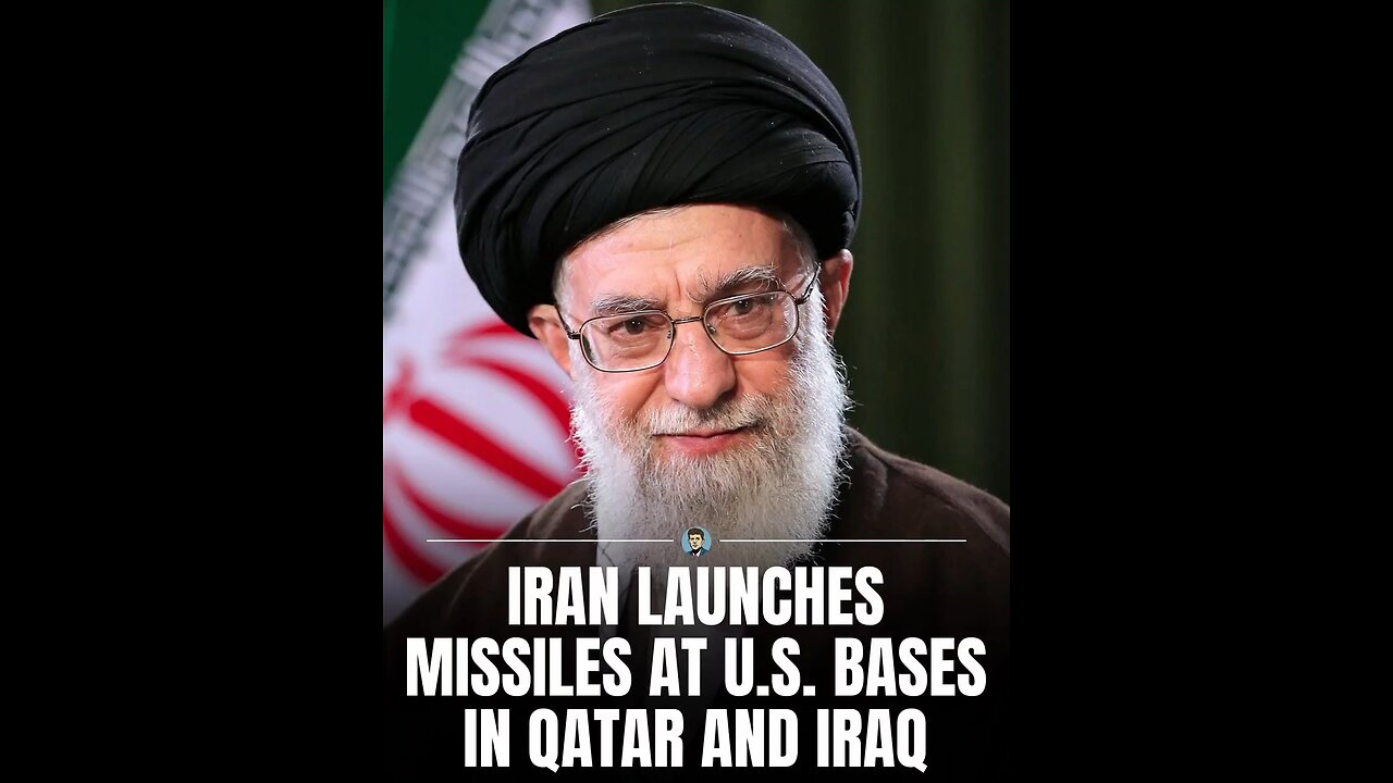 Iran launches missiles against US bases in Qatar & Irag