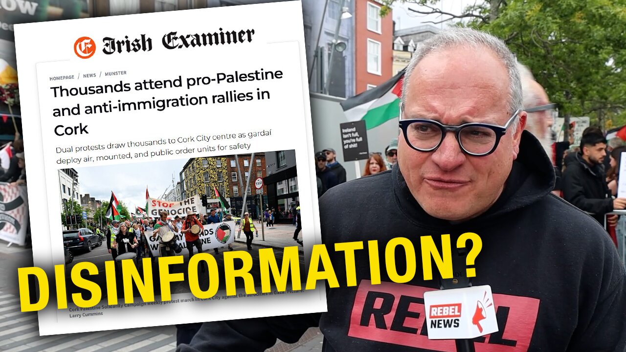 Irelands regime media crafts propaganda piece smearing mass immigration protesters