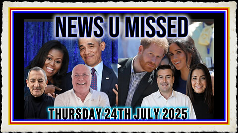 CHARLIE WARD DAILY NEWS WITH CHARLIE WARD PAUL BROOKER THURSDAY 24TH JULY 2025