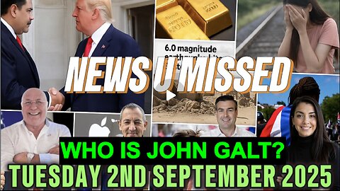 CHARLIE WARD DAILY NEWS- GOLD BREAKS OUT, EQ'S , APPLE IN THE NEWS. WHO IS JOHN GALT?