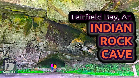 Exploring Fairfield Bay Arkansas - Part 1 - Indian Rock Cave