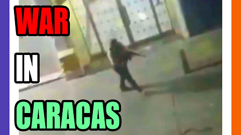 🚨BREAKING: All Out War In Caracas Venezuela 🟠⚪🟣