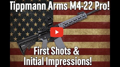 Tippmann Arms M4 22 Pro - First Shots and Impressions
