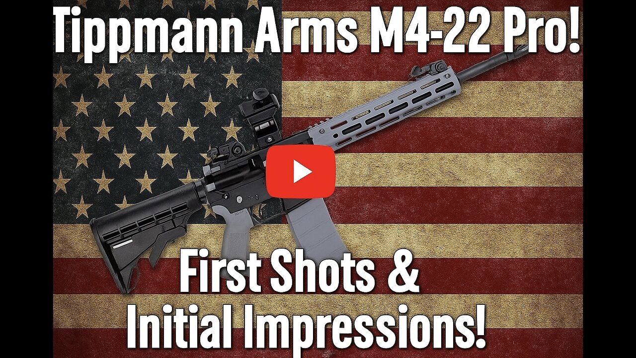Tippmann Arms M4 22 Pro - First Shots and Impressions