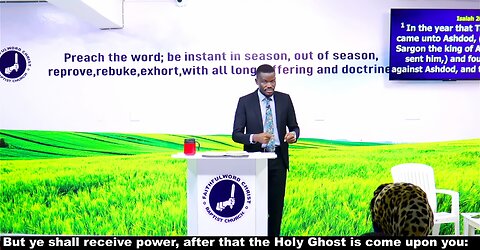 But ye shall receive power, after that the Holy Ghost is come upon you: