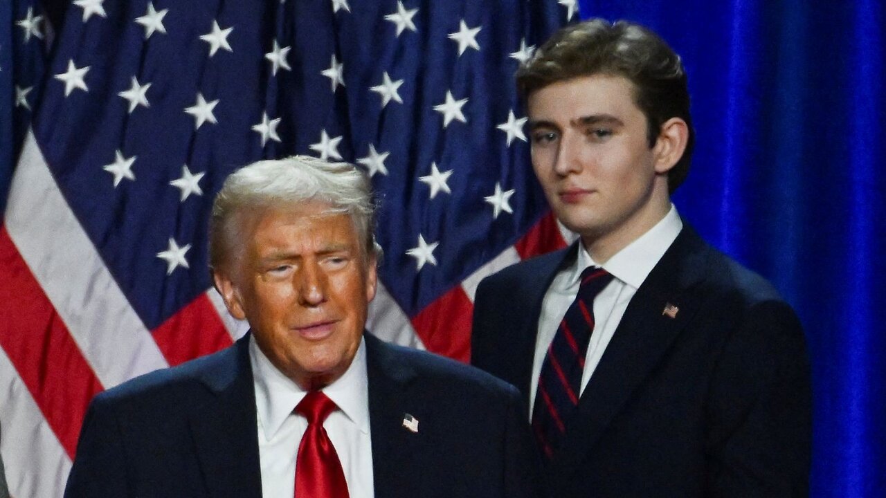 Barron Trump: "THE ØMƐŇ"... Who's NEXT? What does his "Ecryptic" message mean? BACK to the FUTURE?