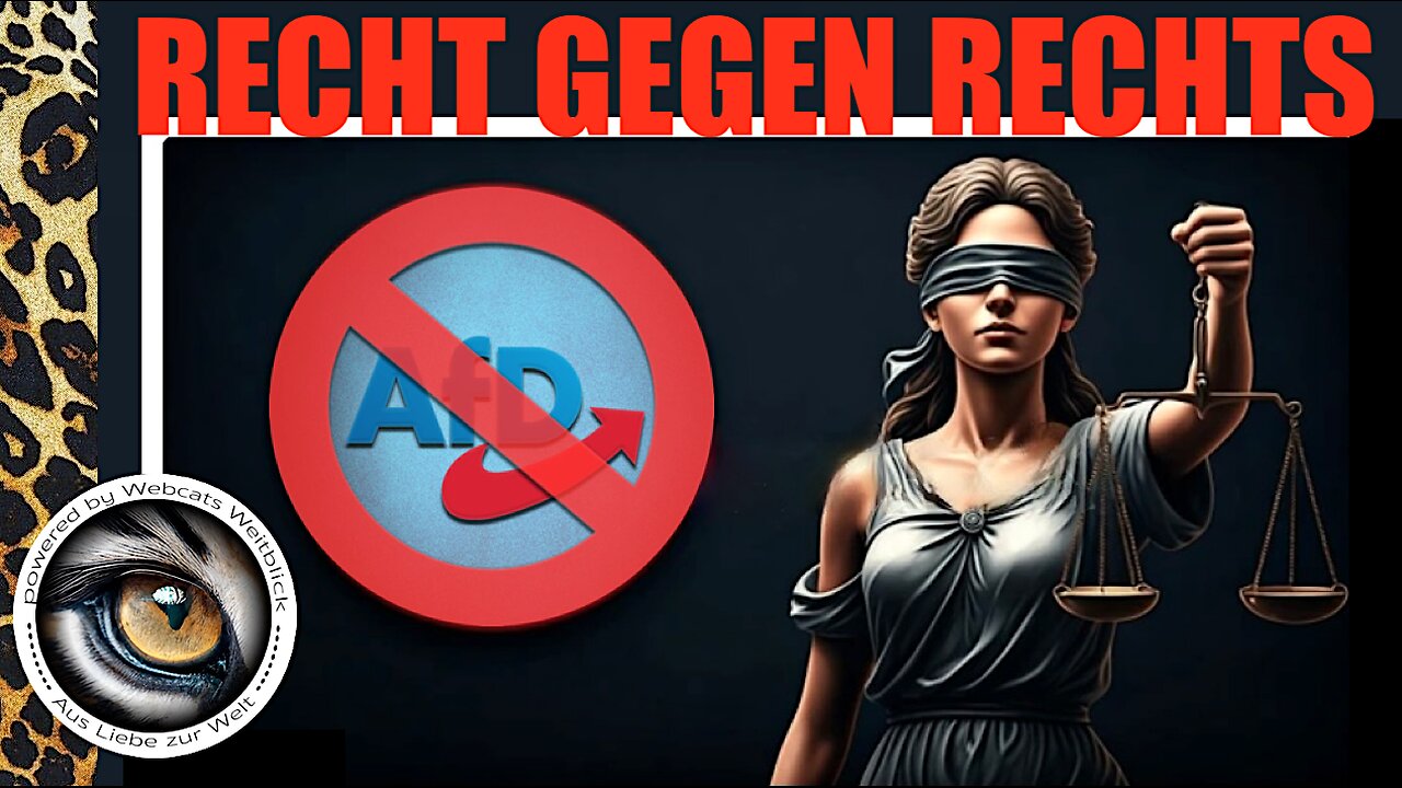 👍🏼 RECHT GEGEN RECHTS AfD Parteiverbot, Gewaltenteilung, Schutz der Justiz, Genozid in Gaza
