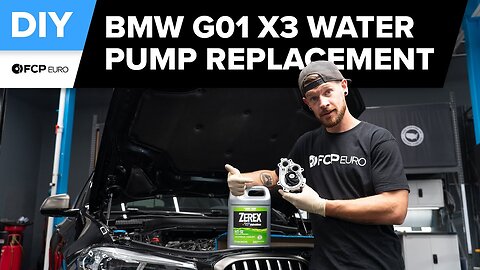 BMW X3 Water Pump Replacement DIY (2018-2024 BMW G01 X3, G02 X4, M40i, B58 Engine)