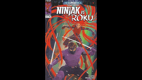 Ninjak vs. Roku -- Issue 1 (2024, Valiant/Alien Books) Bad Comic Reviews