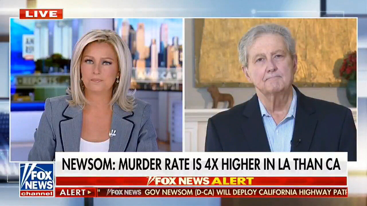 'Lazy Butt': Gavin Newsom Comes For Sen. John Kennedy In Crime Debate, Probably Wishes He Hadn't