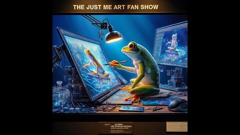 Just Me Art Fan