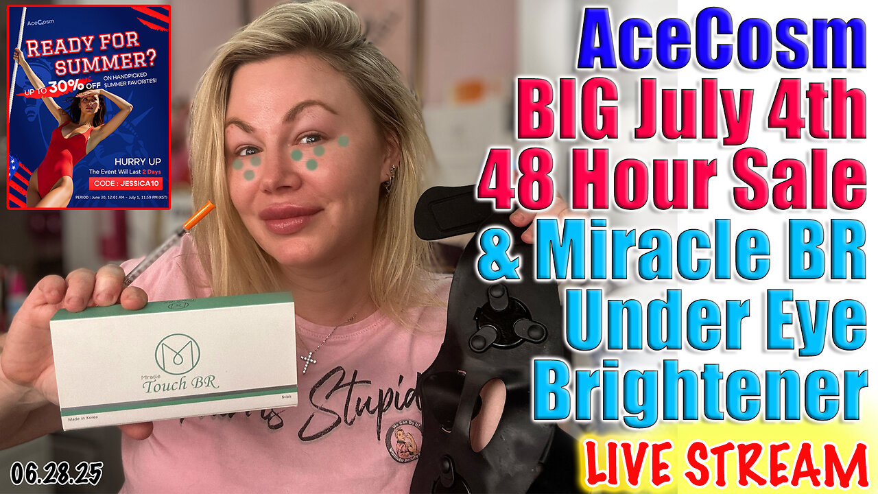 Live Miracle Touch BR Under Eye Meso, AceCosm Sale starts in 11 Hours! Code Jessica10 Saves 20-30%