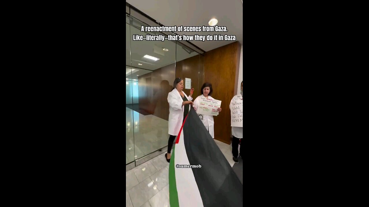 Yeah. This is EXACTLY how they do it in Gaza. Who's dumber? Real Gazans or their supporters?