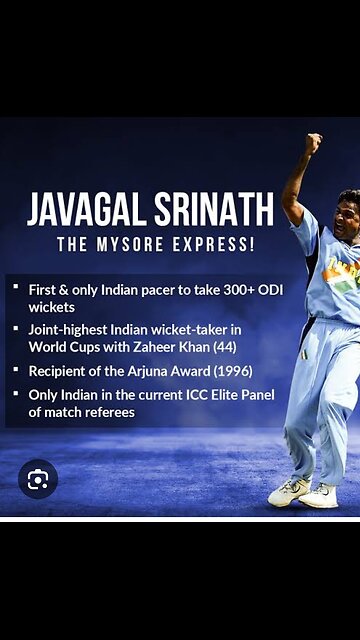 Javagal Srinath's brilliant spell v Sri Lanka |2003 CWC