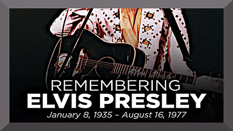 Anniversary Elvis Presley passed away on August 16, 1977