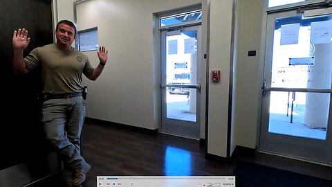 Disabled Veteran Adam The Angler visits Belton Texas DPS Office