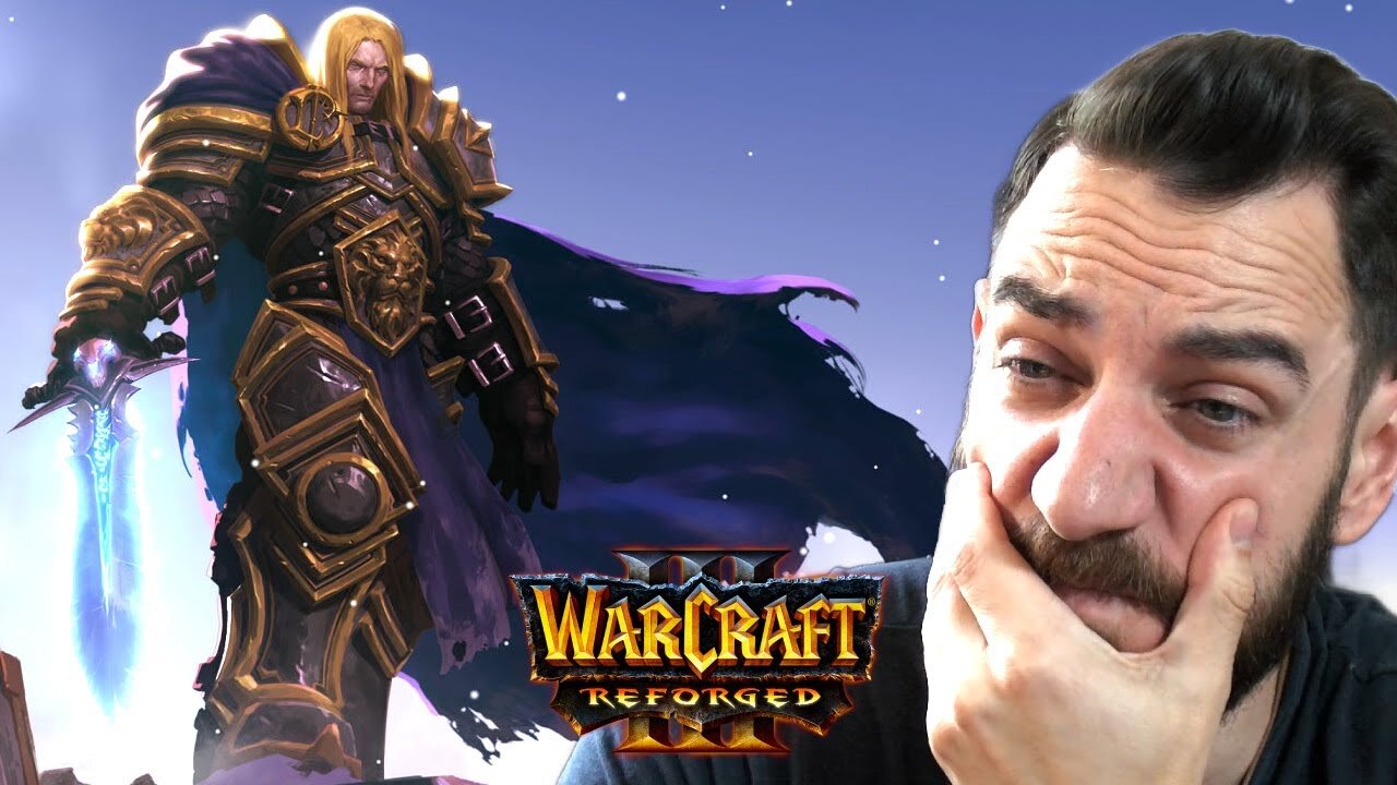 The Fall of Arthas ~ All Warcraft 3 Human Campaign Cutscenes REACTION & Game Lore