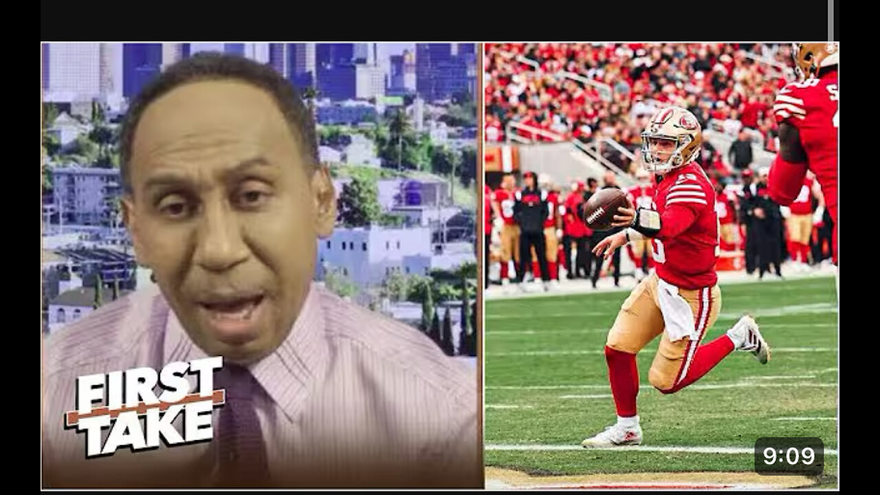 First Take : Brock Prudy’s still that dude Steven A. Says Mac jones…