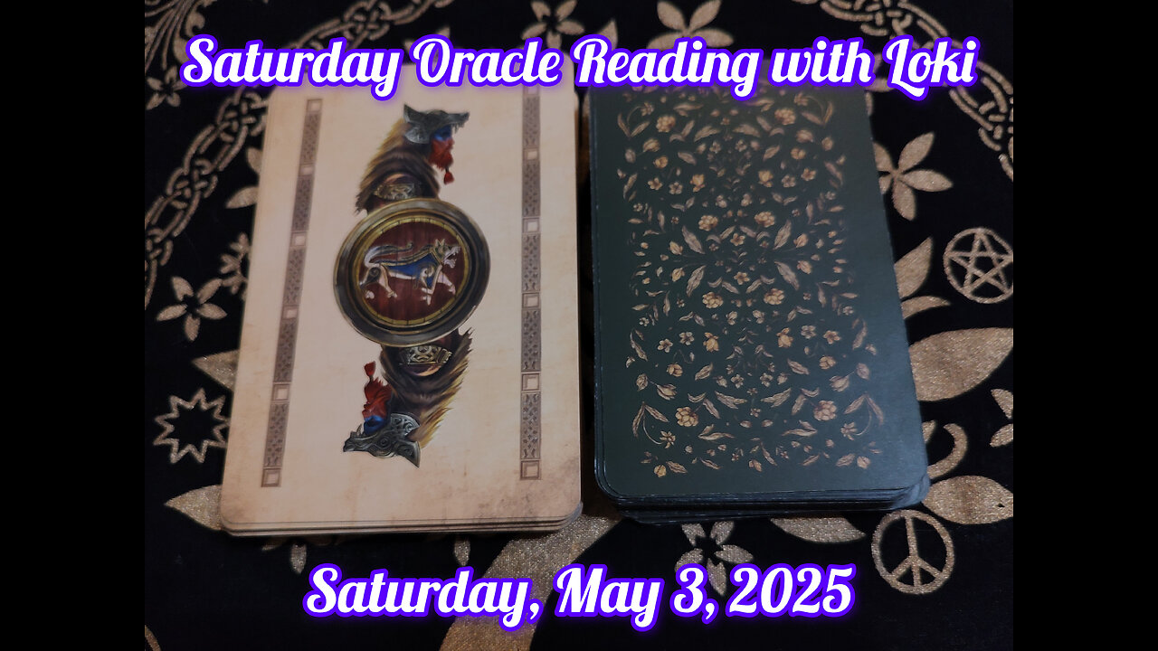 Saturday Oracle Reading with Loki: May 3, 2025