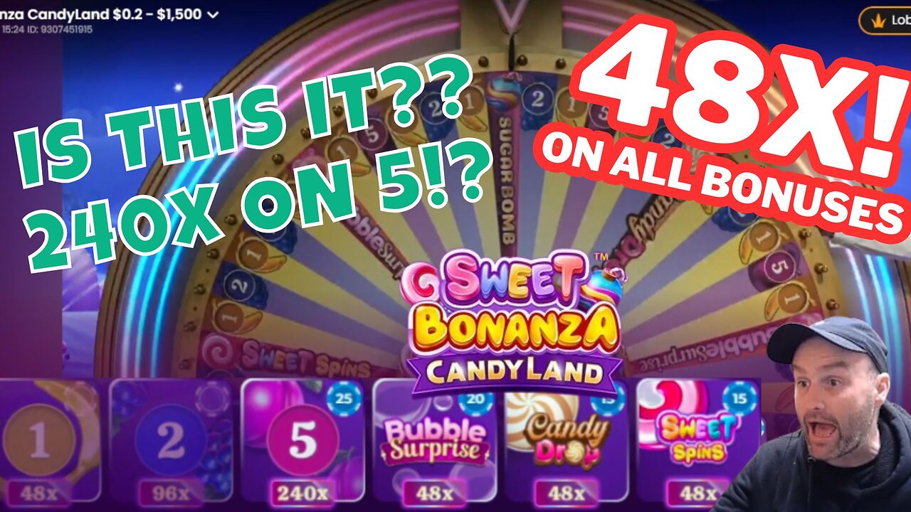 Sweet Bonanza Candyland! MEGA HIT??