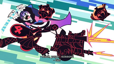 ultimate rock paper scissors | Panty & Stocking with Garterbelt 2nd Season