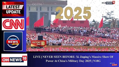 IVE | NEVER SEEN BEFORE: Xi Jinping's Massive Show Of Power At China's Military Day 2025 | N18G