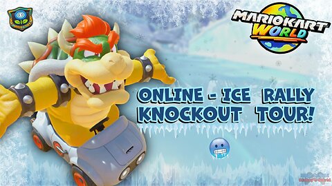First Online Race! Will I Win my First Knockout Rally as Bowser? Mario Kart World - No Commentary.