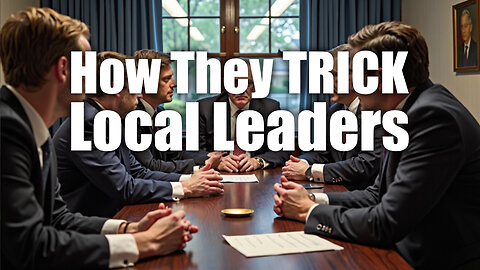How The Conspiracy Tricks Your Local Leaders Into Compliance