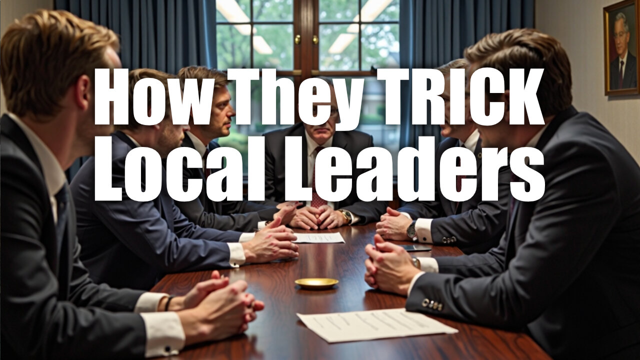 How The Conspiracy Tricks Your Local Leaders Into Compliance