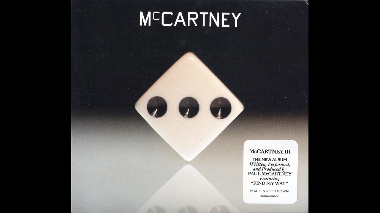 Paul McCartney - McCartney III (USA) 2020 CD