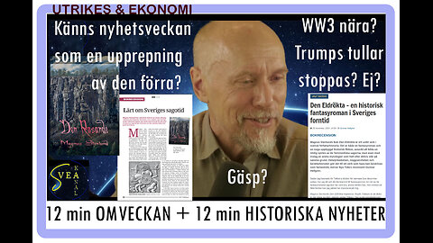 Utrikes & Ekonomi 51: Historiska nyheter!