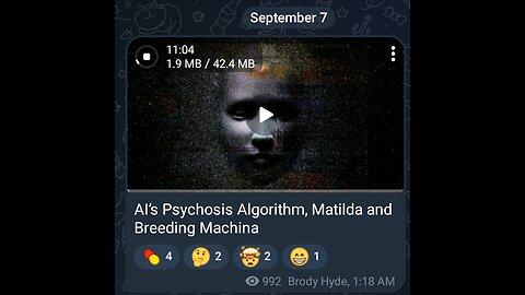 Documentary: Ai Psychosis and Matilda Breeding Machina