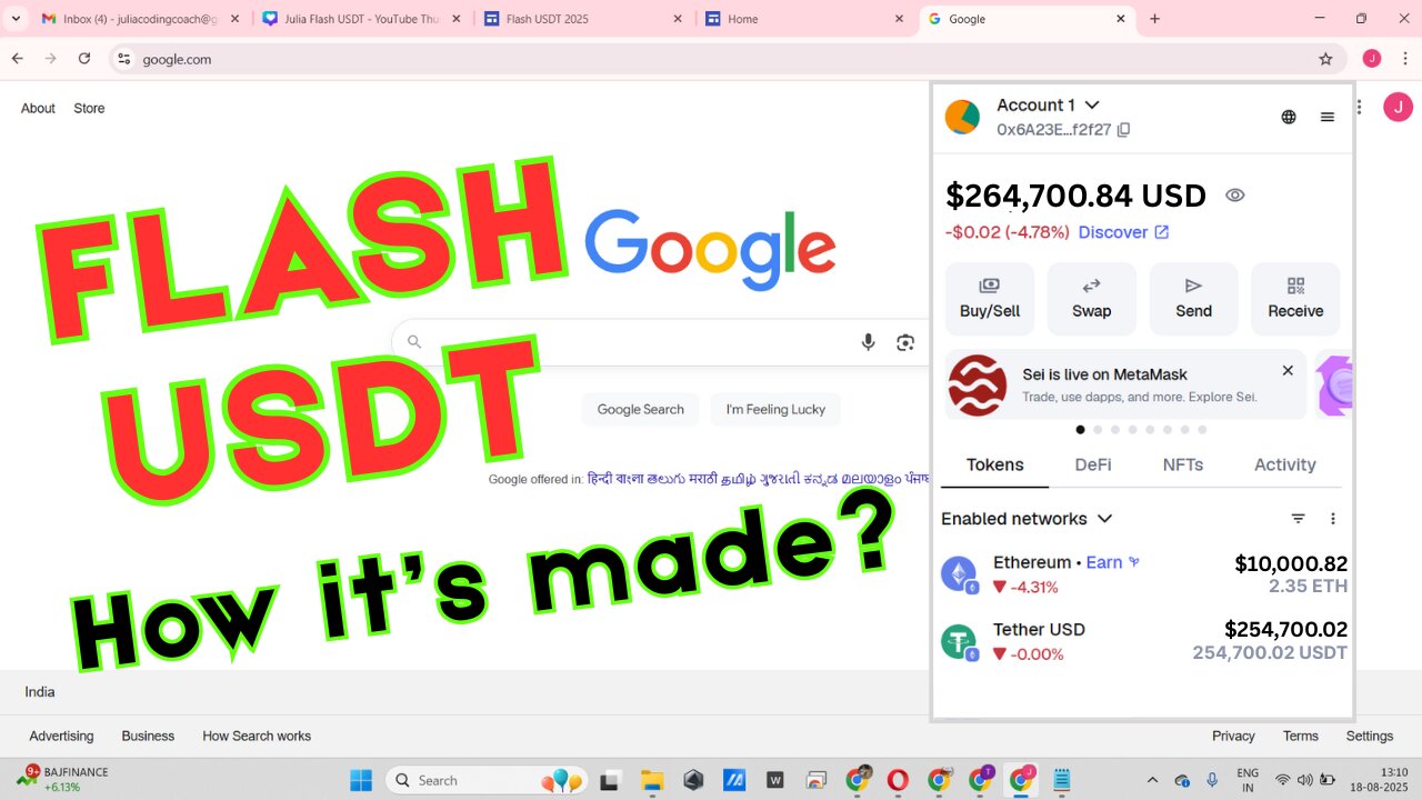 SECRET USDT FLASH TRC20 METHOD! (LEGIT)🔐