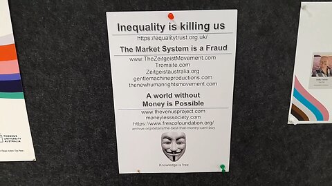 zeitgeist movement flyer - 12th September 2025