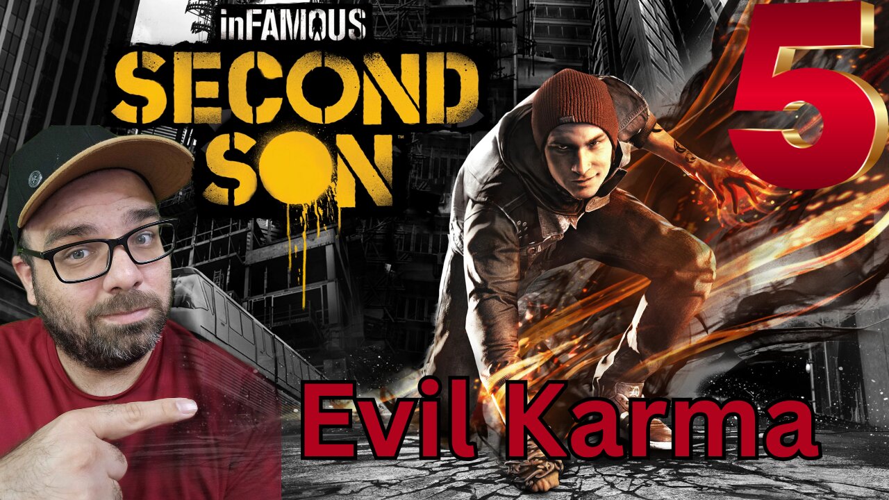 Playing InFAMOUS: Second Son!! Stream 5 Evil Karma run