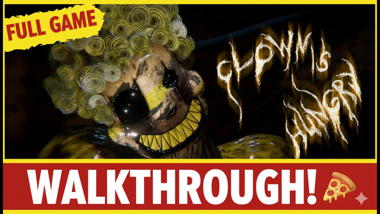 I DELIVERED PIZZA TO A PSYCHO CLOWN | Full Game | Walkthrough | Comedy Game