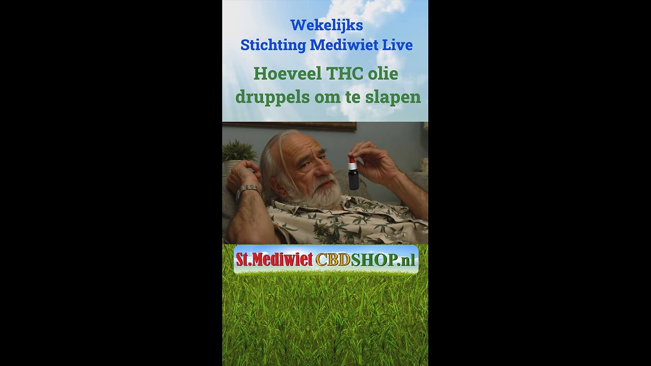 Hoeveel THC druppels om te slapen?
