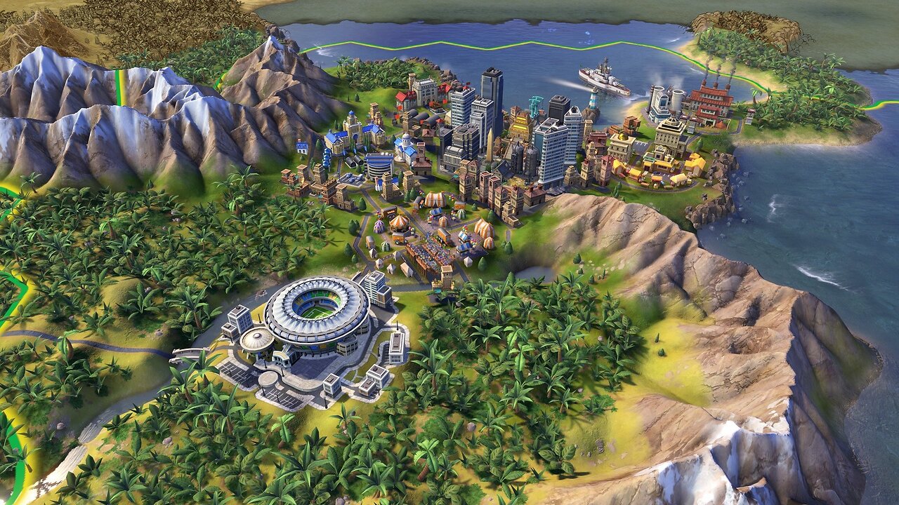 Civilization VI - England - Hardest Settings - Marathon/Huge Map/19 Rivals+More - Ep. #5b