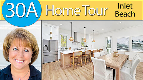 30A Home Tour Inlet Beach Florida 412 Redbud Lane - Treetop Community