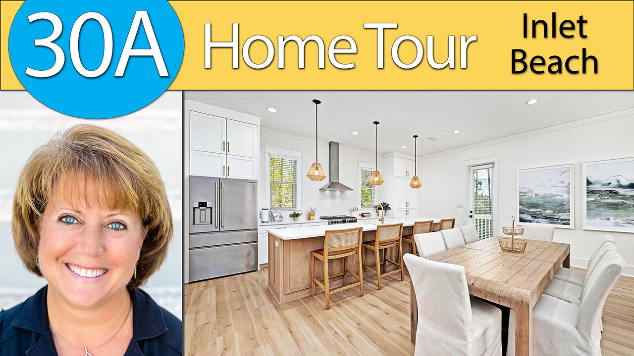 30A Home Tour Inlet Beach Florida 412 Redbud Lane - Treetop Community