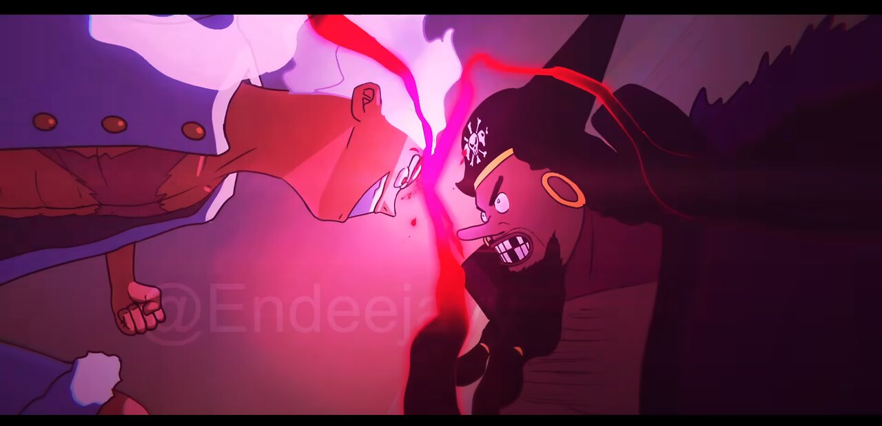 Luffy vs Blackbeard One Piece Fan Animation Reaction!