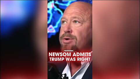 Alex Jones: Newsom Admits Trump is Right & Copies Anti-Crime Policies - 8/29/25