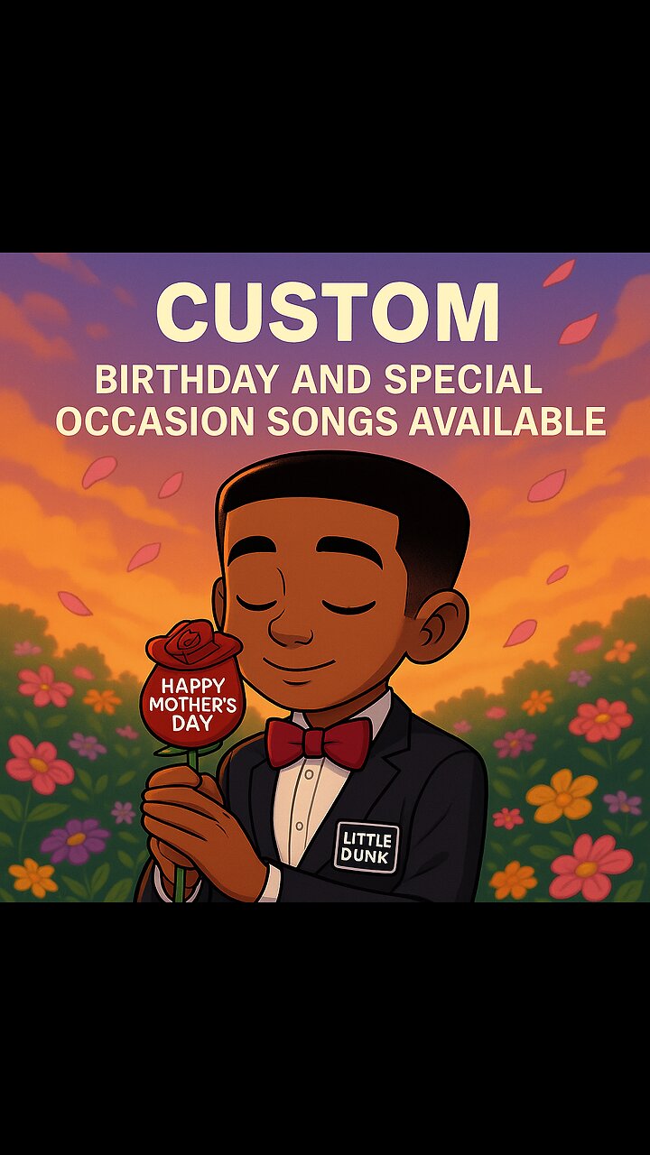 “Custom Rap Videos for Birthdays & Mother’s Day 🎤 | Order Yours Today!”