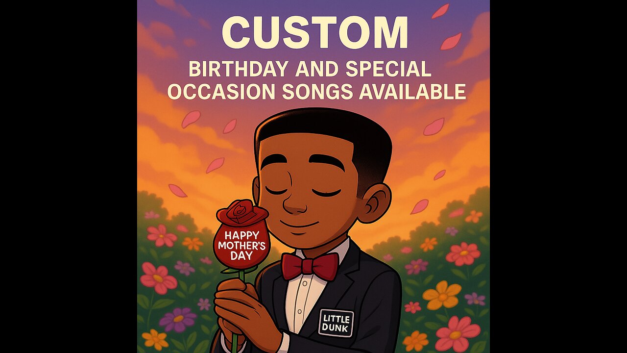 “Custom Rap Videos for Birthdays & Mother’s Day 🎤 | Order Yours Today!”
