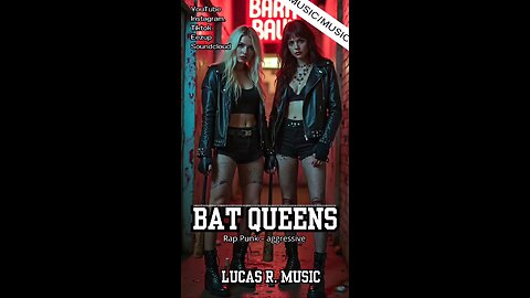 BAT QUEENS 🔥 | Aggressive Rap Punk Anthem by Two Mafia Girls (Official Audio)