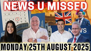 CHARLIE WARD DAILY NEWS WITH CHARLIE WARD & LEMBIT OPIK MONDAY 25TH AUGUST 2025