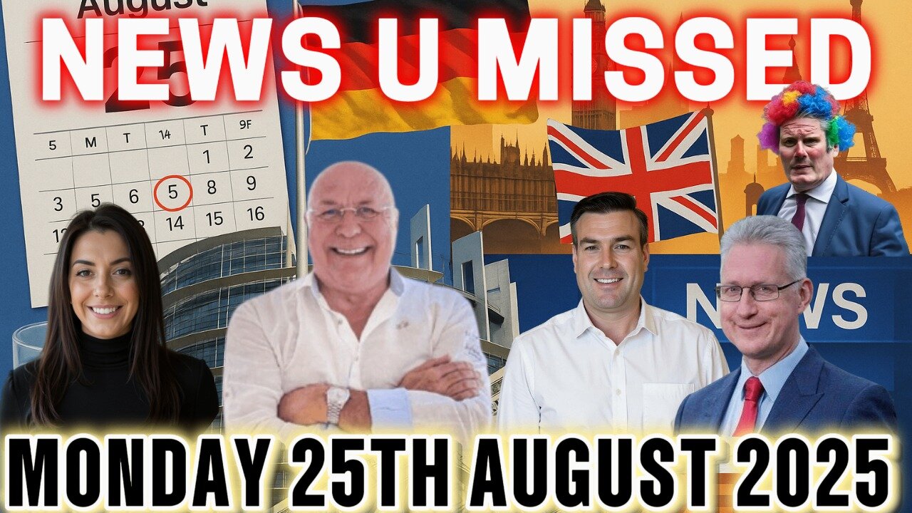 CHARLIE WARD DAILY NEWS WITH CHARLIE WARD & LEMBIT OPIK MONDAY 25TH AUGUST 2025