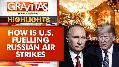 Russia-Ukraine War: How Western Tech is Fueling Russia's Air Strikes: Report | GRAVITAS Highlights